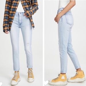 Moussy Vintage Hillrose High Rise Skinny Jeans 26